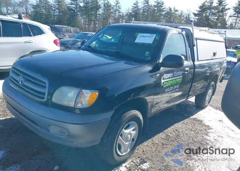 2000 Toyota Tundra from USA, damaged, VIN 5TBJN3214YS086248